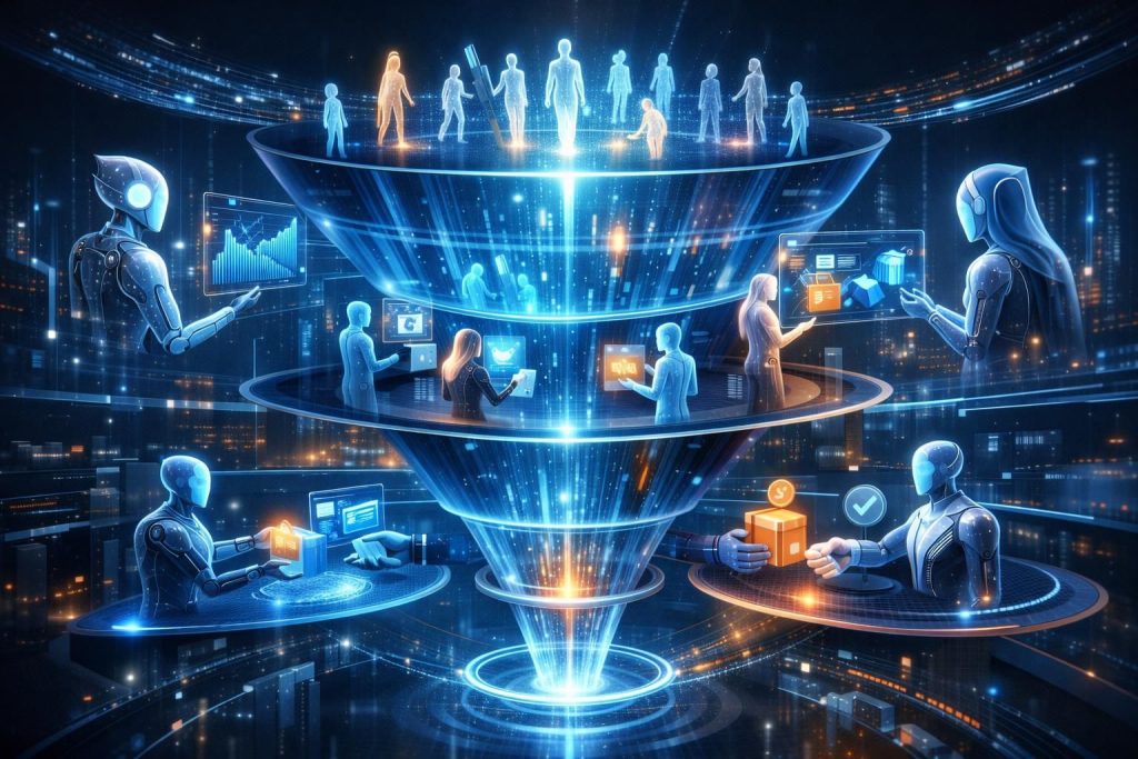 entdecken sie, wie ki-agenten einen vollständigen verkaufstrichter automatisieren können – komplett ohne menschliches eingreifen. erfahren sie mehr über innovative automatisierungstechniken im vertrieb.