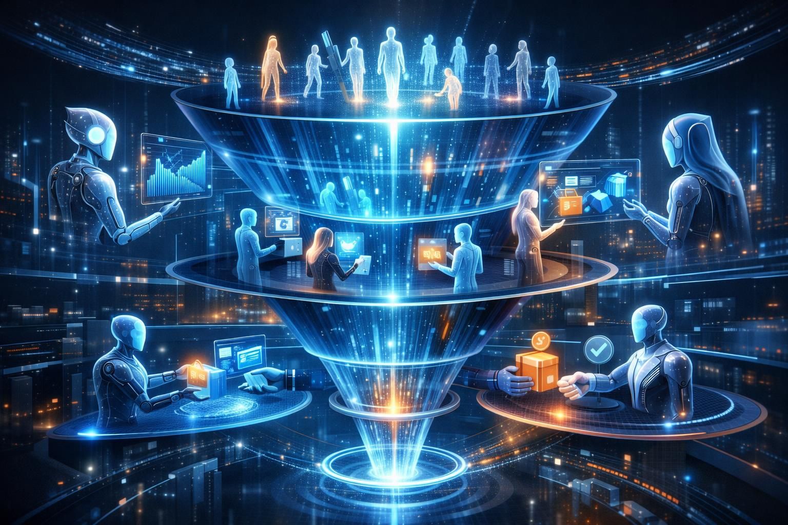 entdecken sie, wie ki-agenten einen vollständigen verkaufstrichter automatisieren können – komplett ohne menschliches eingreifen. erfahren sie mehr über innovative automatisierungstechniken im vertrieb.