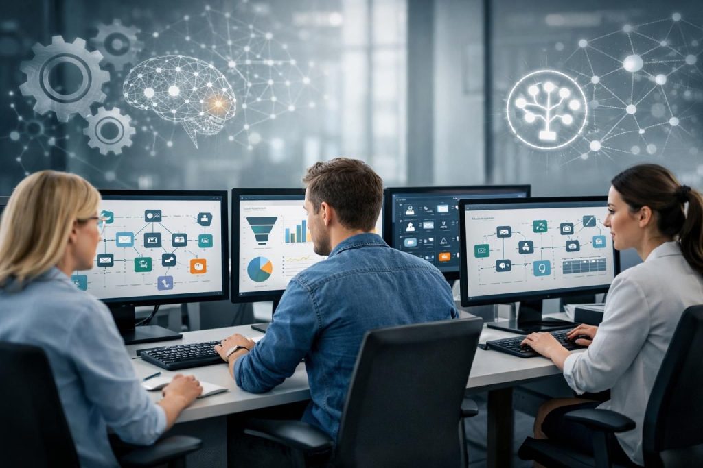 erfahren sie, wie sie operative marketingprozesse durch intelligente automatisierung effizienter gestalten und ressourcen sparen können.